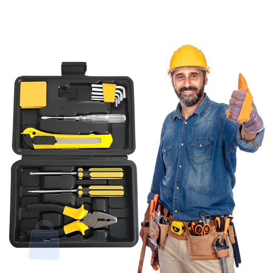 Kit de Ferramentas de Titânio com 12 peças e Estojo