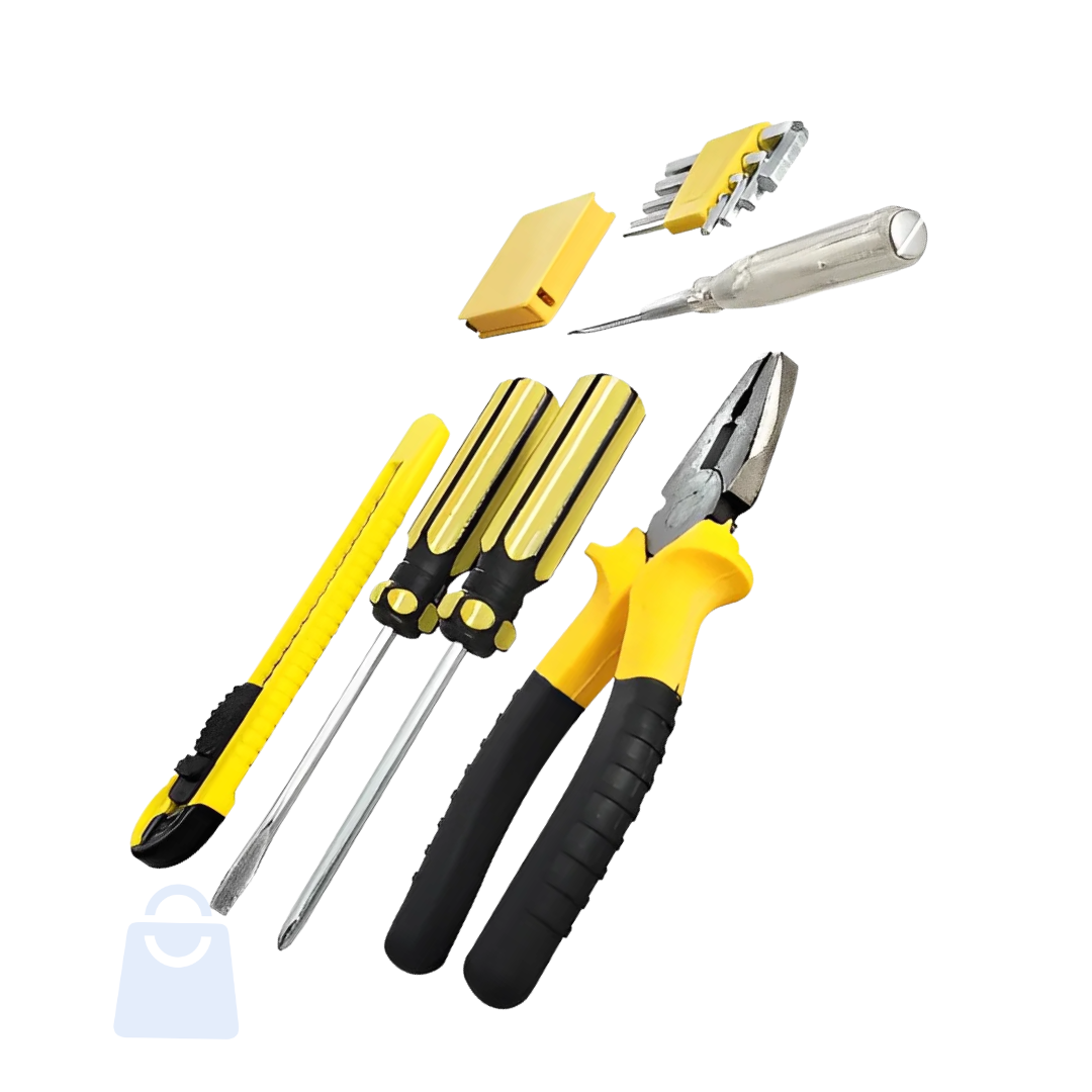 Kit de Ferramentas de Titânio com 12 peças e Estojo