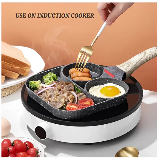 Frigideira antiaderente 3 furos, separador rápido – TecExpress