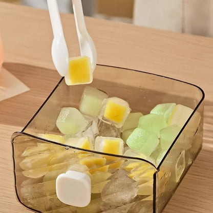 IceBox Premium 48 – Gelo Inteligente com Tampa e Reservatório-Solte os cubos com um toque e mantenha seu freezer organizado!