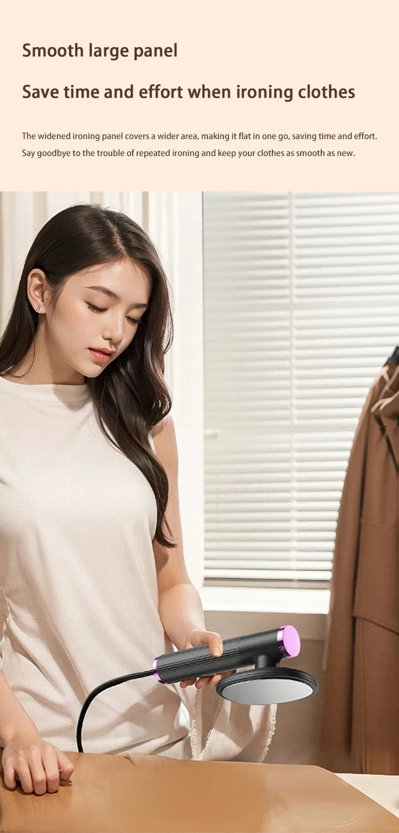 SteamGo USB – Vaporizador Portátil de Roupas