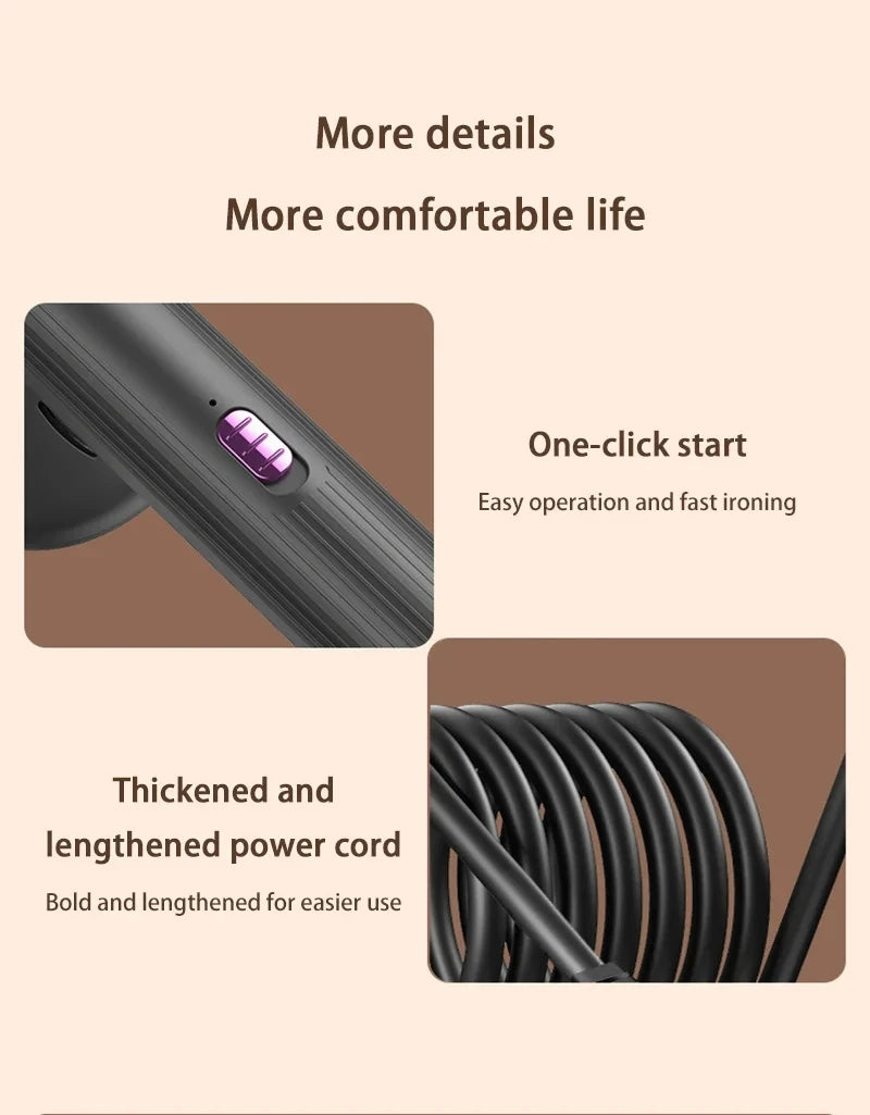 SteamGo USB – Vaporizador Portátil de Roupas