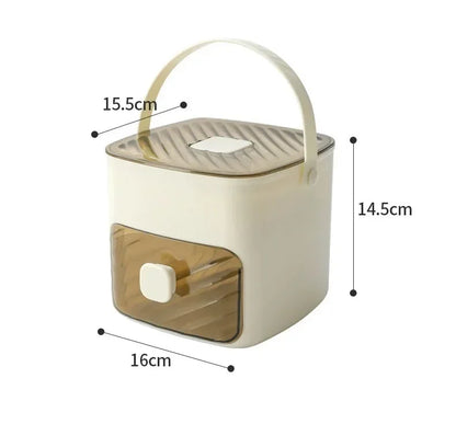 IceBox Premium 48 – Gelo Inteligente com Tampa e Reservatório-Solte os cubos com um toque e mantenha seu freezer organizado!